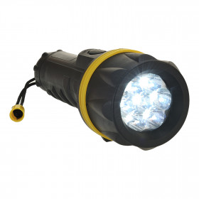 Φακός Καουτσούκ 7 LED PA60